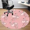 1pc Flamingo Pattern Chair Carpet for Office, Non slip, Soft and Durable Office Rug for Interior Decoration
