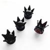 10pcs Multi Colors Crown Shape Car Tire Valve Caps Motorcycle Bicycle Tyre Air Dust Covers Universal Wheel Cap.