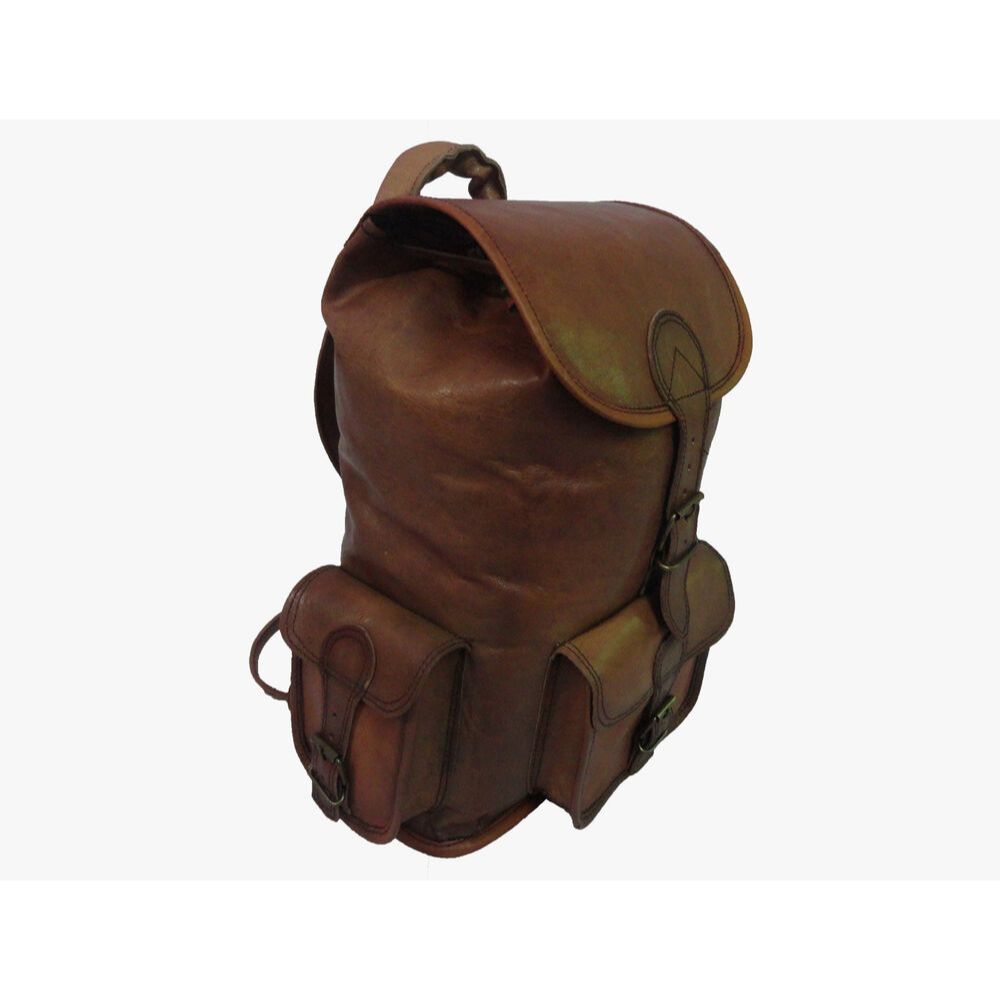 16-дюймовый кожаный рюкзак — фото 2