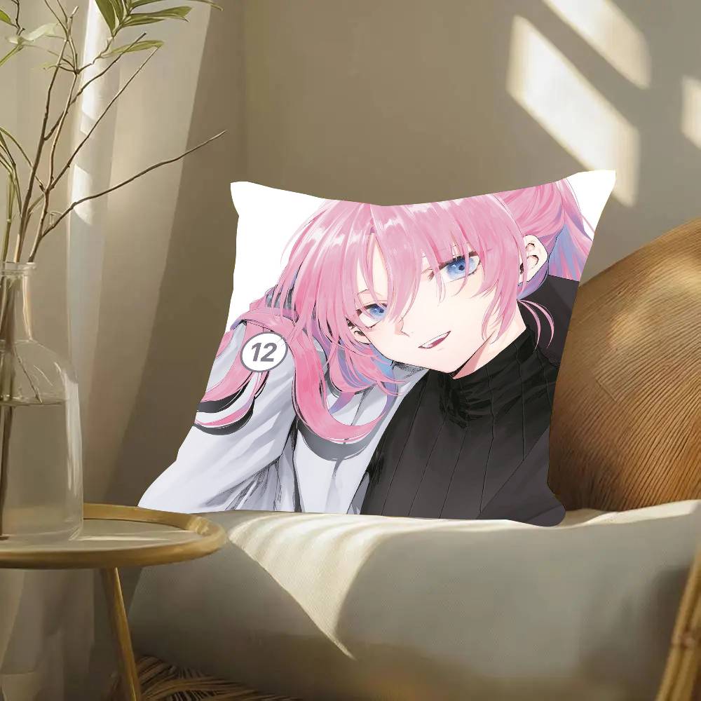 Shikimori's Not Just A Cutie Anime Pillow Case Fashion Square Pillowcase Bedroom Sofa Room Ins Decoration Leisure