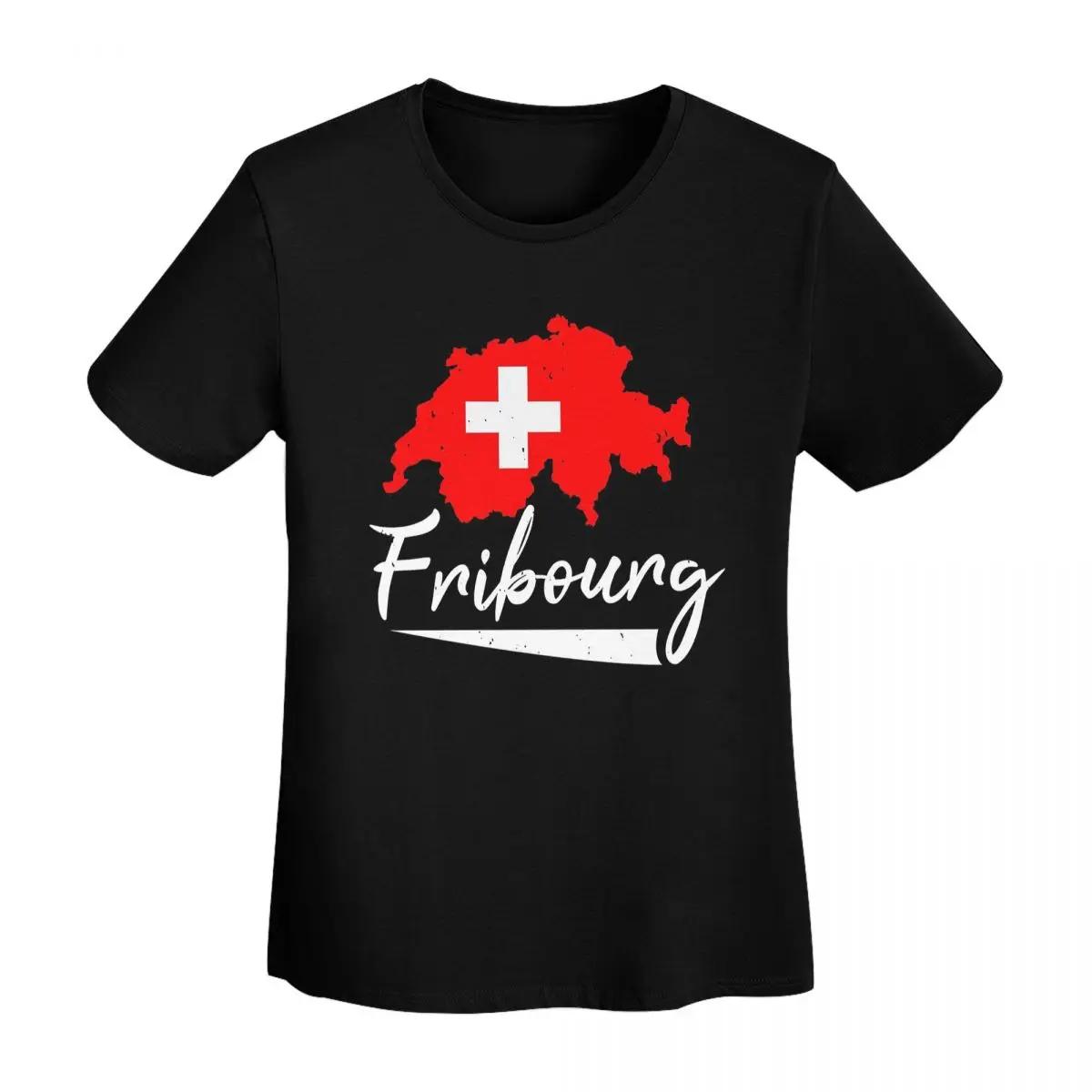 

Swiss Switzerland Flag TShirt Women Short Sleeve T Shirts ONeck Clothes Cotton Summer Tees Streetwear 4XL