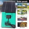 4.2W 12V Solar Panel High-Efficiency PET Lamination Type-C Output 20.5% Conversion Rate Solar Panel for Outdoor Security Cameras