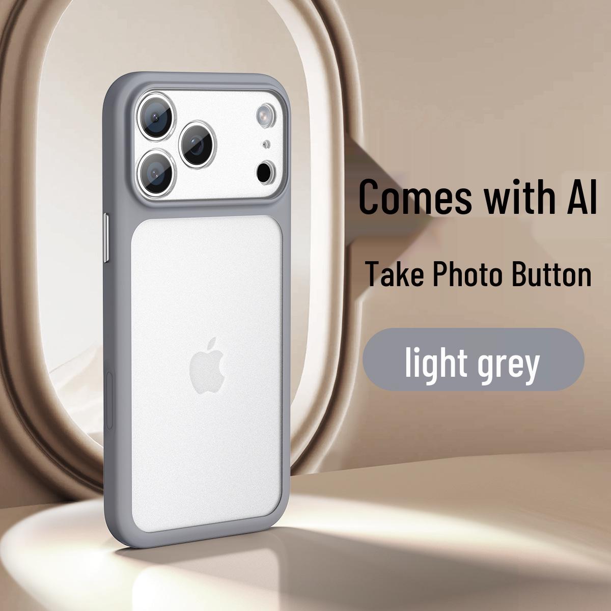 

Compatible with Apple 17 Pro Max: 2.5mm Thick Skin-Feel Matte Magnetic Phone Case with Anti-Fingerprint Properties and 360-Degree Bracket. Apple 17 Pro Max