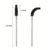 100pcs For Eyelash Extension Makeup Disposable Eyelash Brushes Spoolies Micro Lash Mascara Wands Combs Wholesale