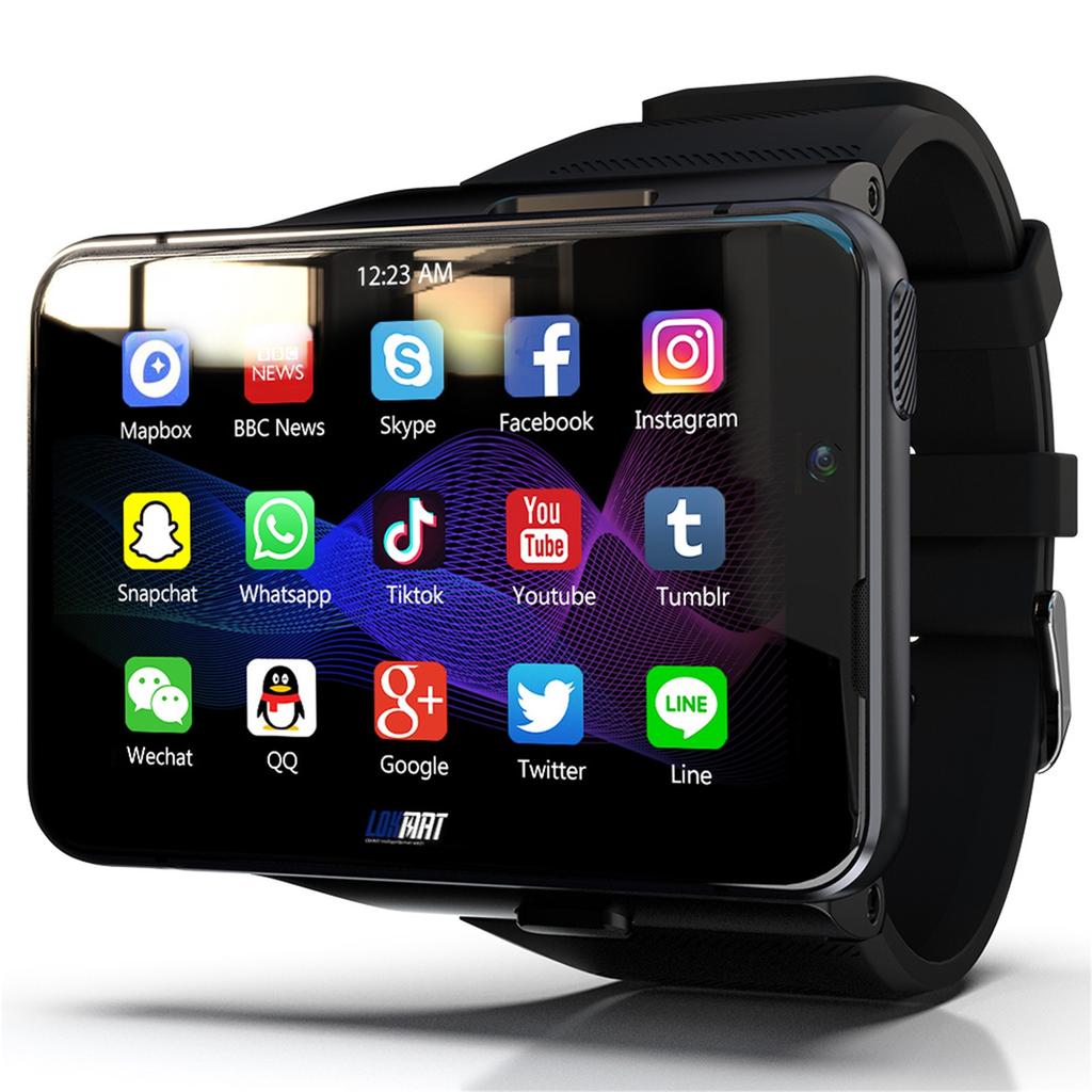  MAX 2.88 inch 4GB+64GB LCD 2300mAh SmartWatch For Android 7.1 4G Phone