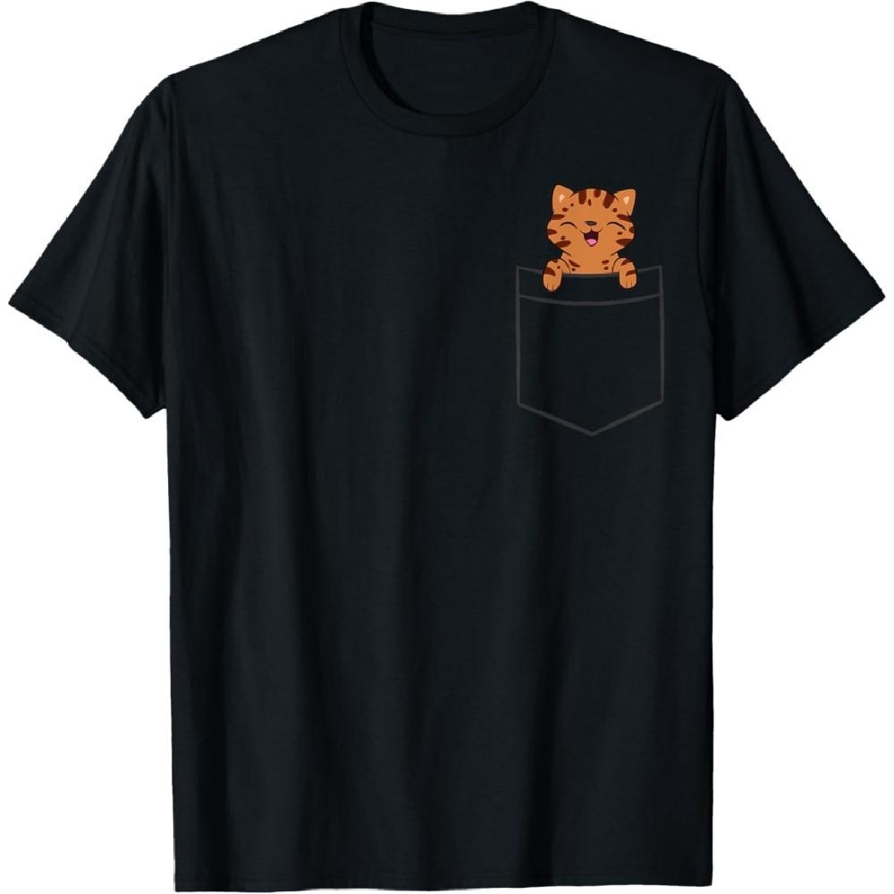 

Bengal Cat In A Pocket Funny Bengal Cat T-Shirt XXXXXL чёрный