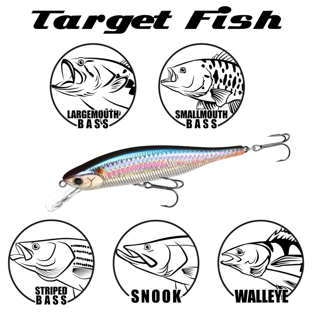 LUCKY CRAFT Lightning Pointer 98XR BE (269 Gill)