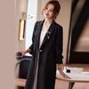 KAVON Women's Autumn/Winter Elegant Formal Trench Coat