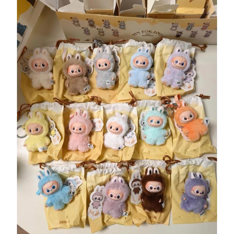 POP MART labubu Heart Code Series THE MONSTERS-Vinyl Plush Pendant Box (A-M) (N-Z) mini labubu 4.0 Blind Box Single Blind Box/Whole Box