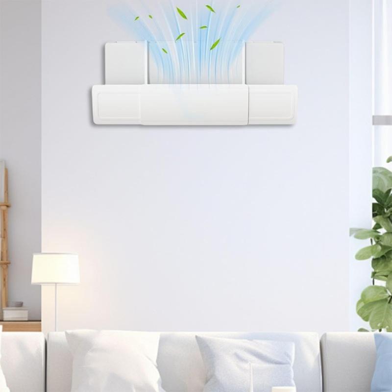 3 in 1 Adjustable Air Conditioner Deflector Shield Retractable Wind Deflector for Home Direct Blowing Telescopic