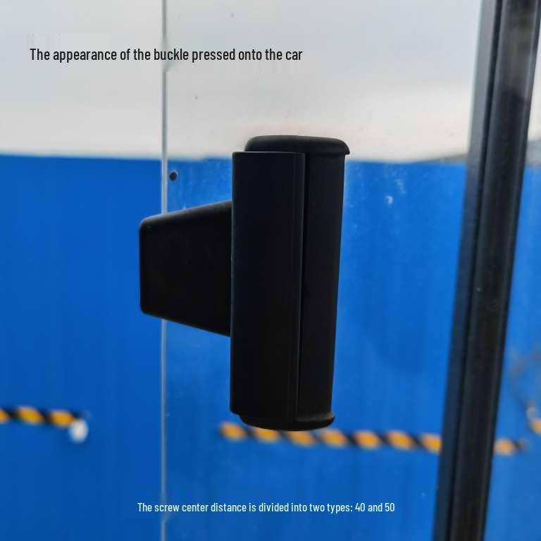 Medium Bus Glass Buckle Hanger Hook, Stainless Steel Iron Sheet for Coach Seat