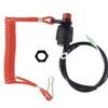 Safe Boat Kill Switch Lanyard Stretchable Engine Kill Stop Switch  Outboard Engine