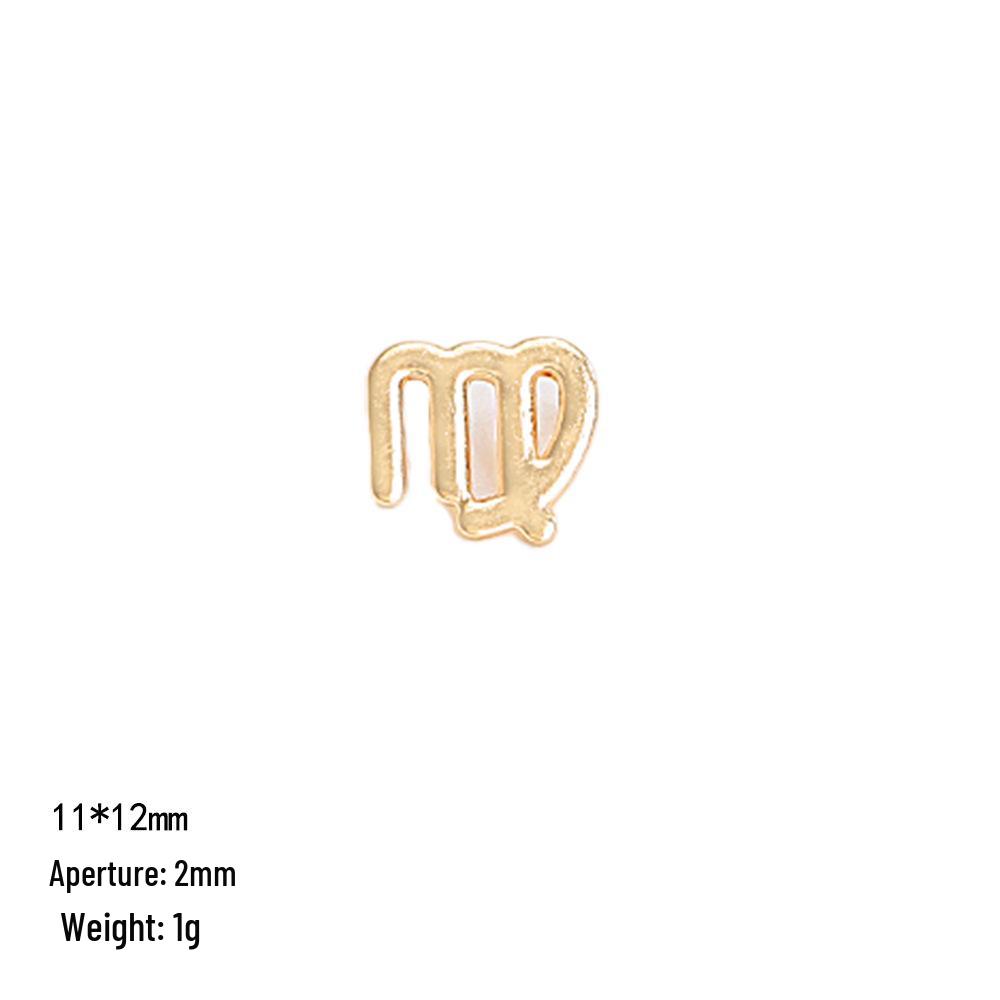 Personalized Zodiac Constellation Alloy Pendant Necklace Set