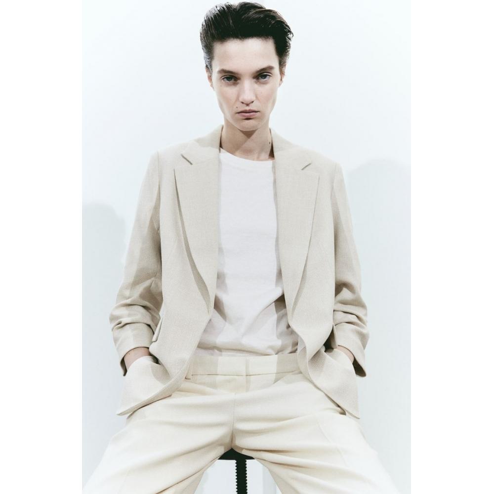 

HM Куртка с присборенными рукавами светло-бежевый