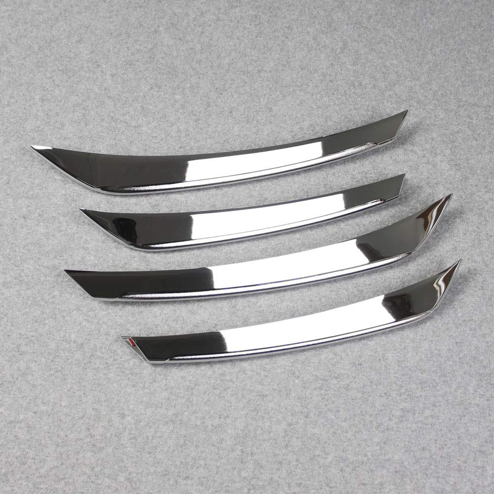 RUIQ AMG Front Grille and Fog Lamp Garnish Bezel Covers Specially Designed for the AMG GLC SUV Sport Mercedes-Benz GLC-Class (2019.03~) - -