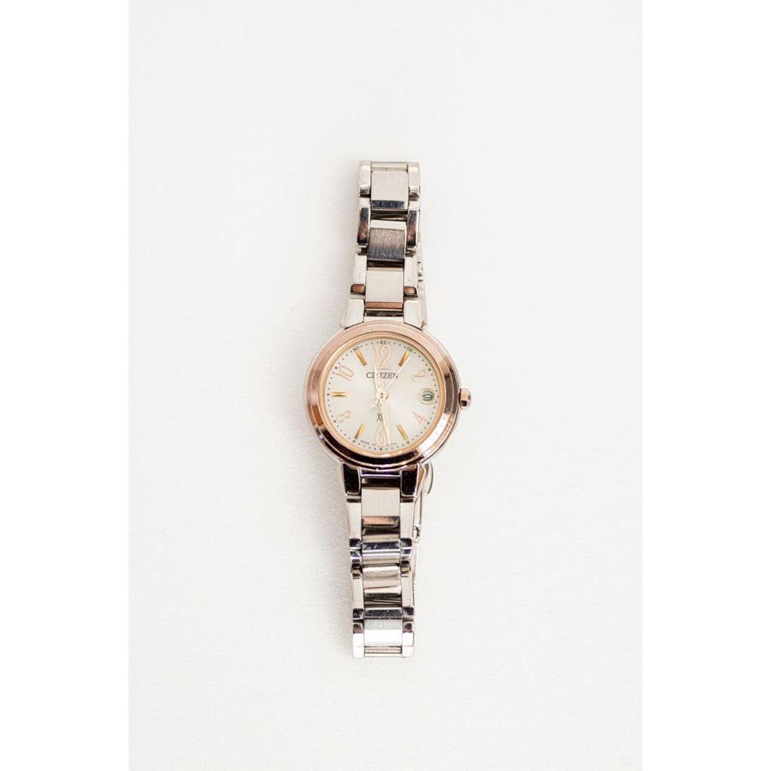 Used CITIZEN xC Cross Sea Radio Solar Ladies Watch