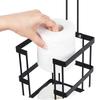 Freestanding Toilet Paper Holder Tissue Rack Stand Dispenser with Storage Shelf