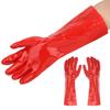 PVC Long Anti Chemical Gloves Acid Alkali Oil Resistant Hands Protector for Industry Laboratory
