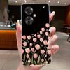 Für OPPO Reno 11F / Reno 11A Hülle Klar Luxus Mode Schmetterling Blumen Weiches TPU Silikon Abdeckung für OPPO Reno11 F A Handyhülle