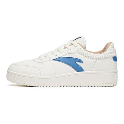 Comfortable Casual Non-Slip Shock Absorbing Wear-Resistant Lightweight Low-Top Skate Shoes Men Sneakers White Blue 912128068-5