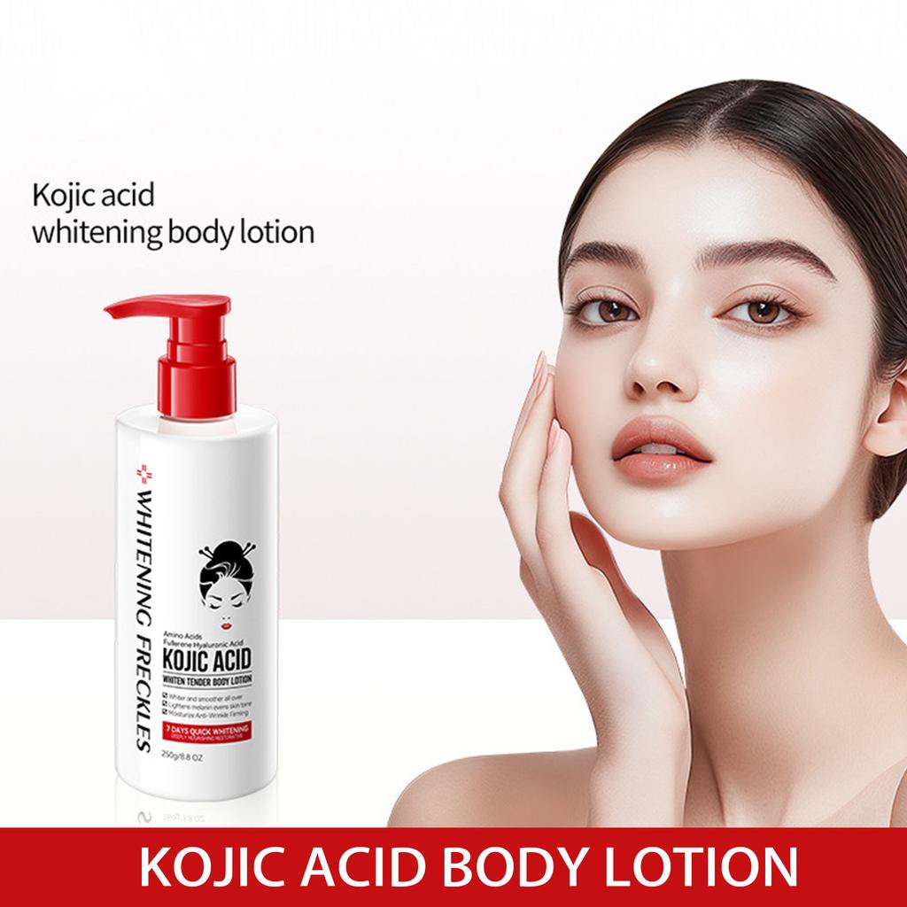 KojisäureHautverjüngung Feuchtigkeitsspendend Aufhellend Bodylotion Lässt die Haut strahlen Schönes Leben