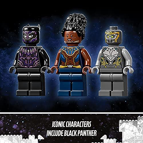 LEGO Super Heroes Black Panther Dragon Flyer 76186 Toy Blocks Gift Plane Superhero American Comic Book Boys Ages 8 and Up