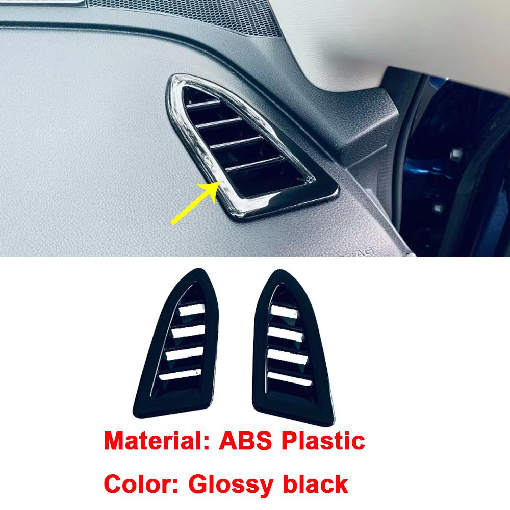 For Subaru Crosstrek XV  2024 2025 ABS Steering Wheel Frame Cover Cup Armrest Center Air Vent Trim Handle Accessories front air vent cover