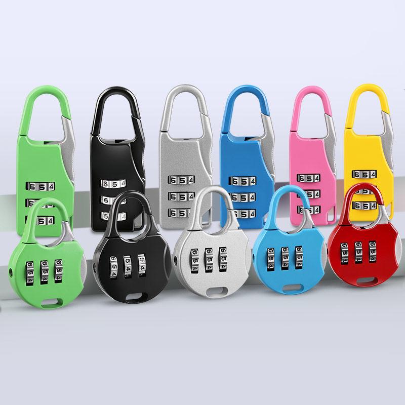 Mini Combination Padlock for Suitcase, Pencil Case, Gym Locker, Backpack, and Luggage - Anti-Theft Security