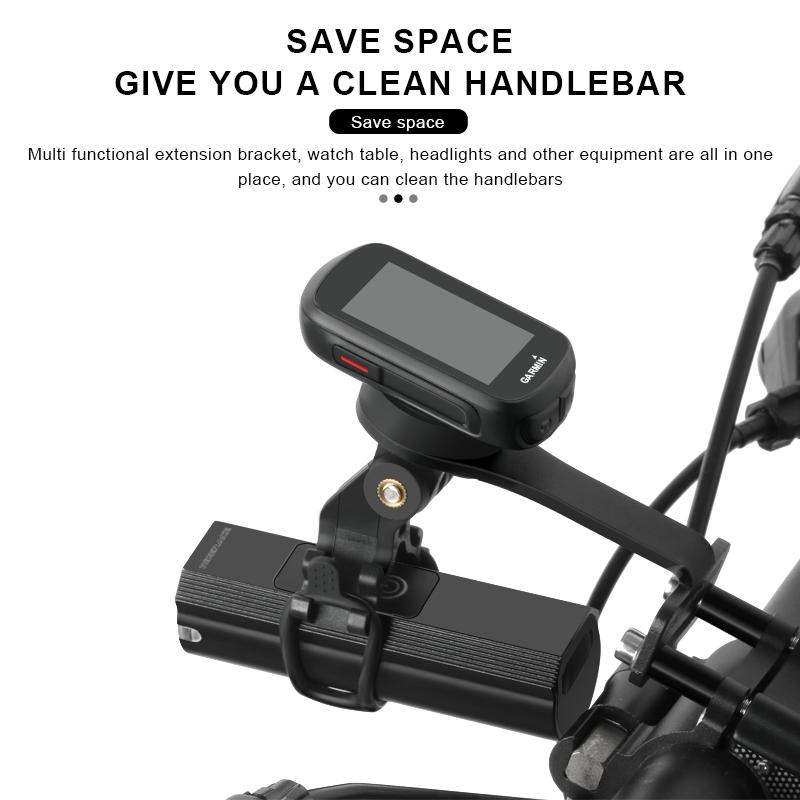 Suport pentru computer de bicicletă, ghidon pentru cameră, suport pentru cronometru și vitezometru pentru ciclism rutier, pentru Garmin Edge Bryton CatEye
