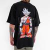 Saiyan Son Goku Sieben Dragon Ball Anime Herren Damen Sommer T-Shirt Übergroß Retro Druck Kurzarm Lässig Komfort Harajuku