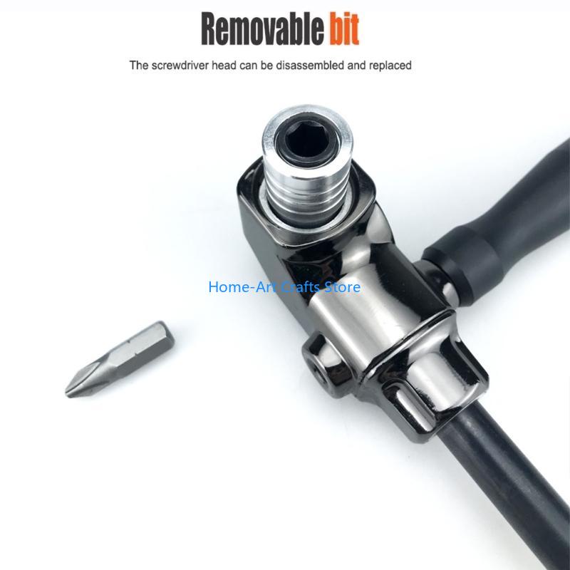 Y3NA 90-Grad-Eckgerät Schraubendreher-Stecknussadapter-Aufsatz