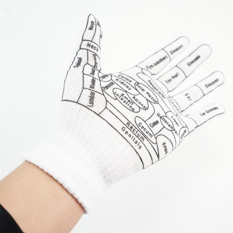 Acupunctures Gloves Reflexology Gloves Socks with Massage Tool Physiotherapys Tools for Household Hand Spa Tired Relieve