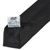 [ao-LABEL] Brand Tie (slim Tie) Available In 25 Colors - PinstripeBlack
