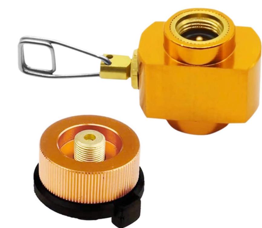 Cassette Stove Accessories: Charging Valve, Line, Gas Adapter, Wire Pipe, High Mountain Tank, Gas Tank