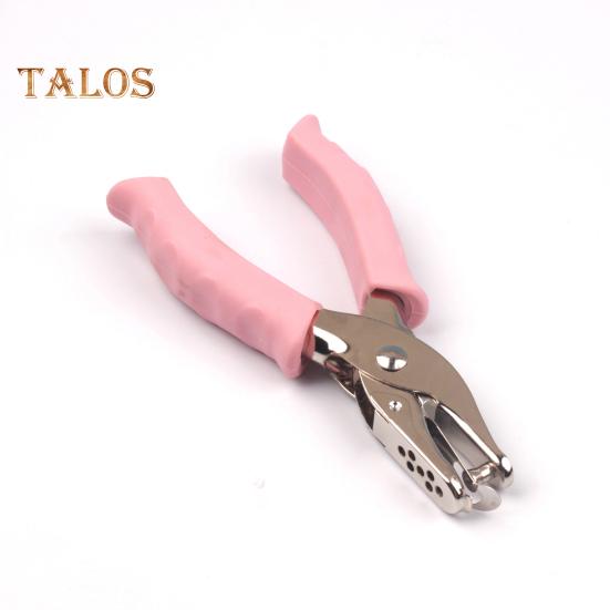 Dziurkacz jednootworowy w jasnych kolorach z ergonomicznym silikonowym uchwytem Kompaktowy dziurkacz do papieru dla dzieci i dorosłych Artykuły biurowe