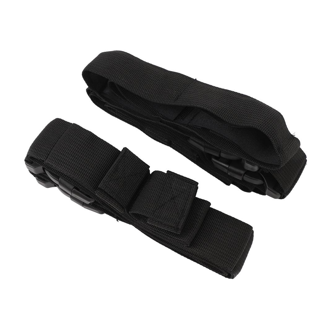 2Pcs 7 Rods Car Fishing Rod Rack Length Adjustable Vehicle Fishing Rod Holder Strap Fishing Rod Hold