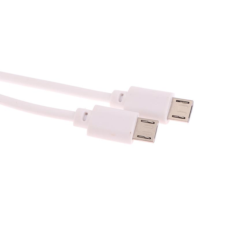 1Pc 2 In 1 Usb Male To Micro Usb/Type-C Splitter Data Transfer Charging Cable For For Android Smartphones Tablet Dual Micro Usb