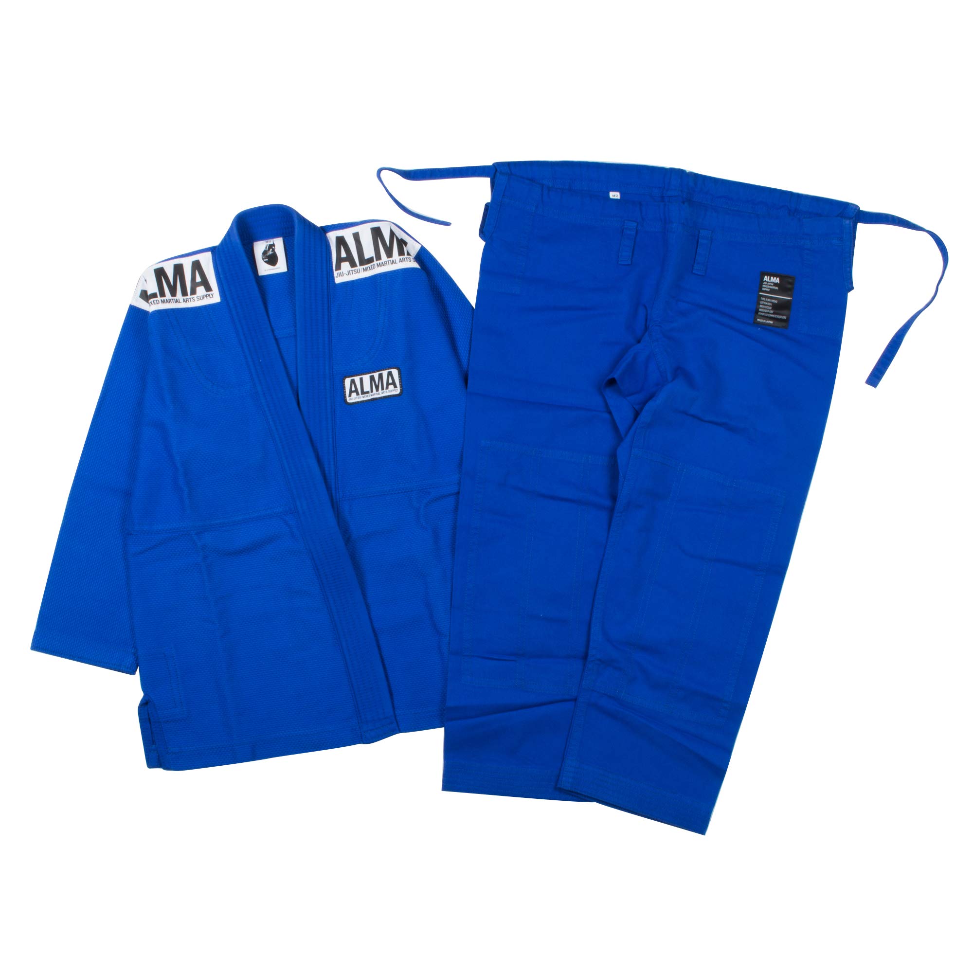 ALMA regular gi jiu jitsu JU1-M0-BU blue M0 синий