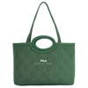 New Fabric Tote Bag, Shopping Bag, Shoulder Bag, Handbag Regular Women's Nouveau Emerald Green F13W349172FDG