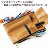 CCOMPANY LIMITED Lupo 2 Second Genuine Italian Leather Pencil Case (Sky Blue)