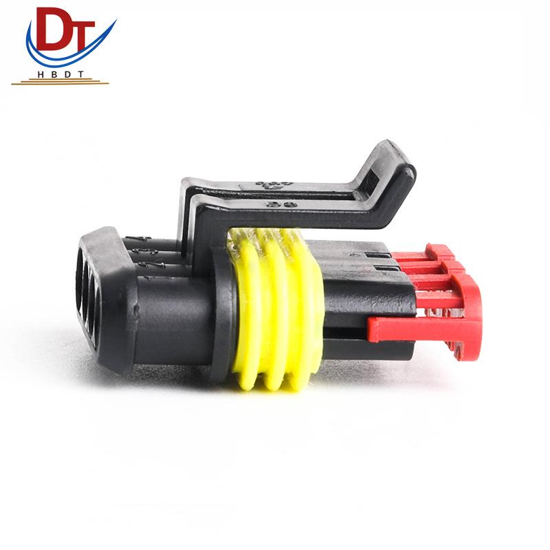 4-Pin DJ7041-1.5-21 Automotive Wiring Harness Connector - Plastic Shell Socket