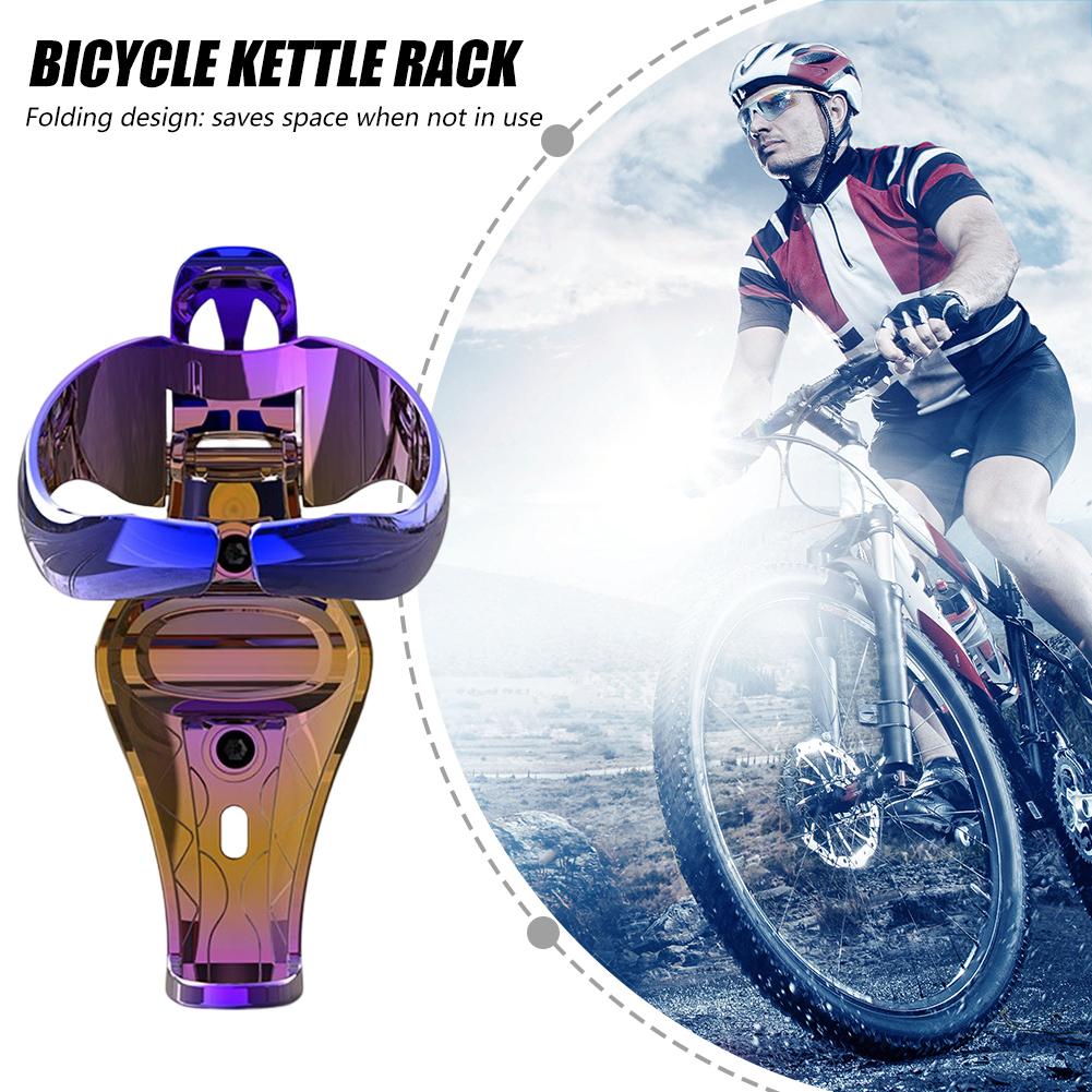Foldable Water Bottle Holder and Cup Mount for Motorbike Bicycle Handlebar Perfect for Cycling and Riding