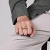 Stainless Steel Laser Engraving Exquisite Couples Wedding Rings, Men And Women Fashion Movie Jewelry Gifts