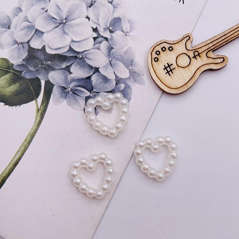 Pearl Bow Star Heart Patch for DIY Hair Accessories & Ornaments