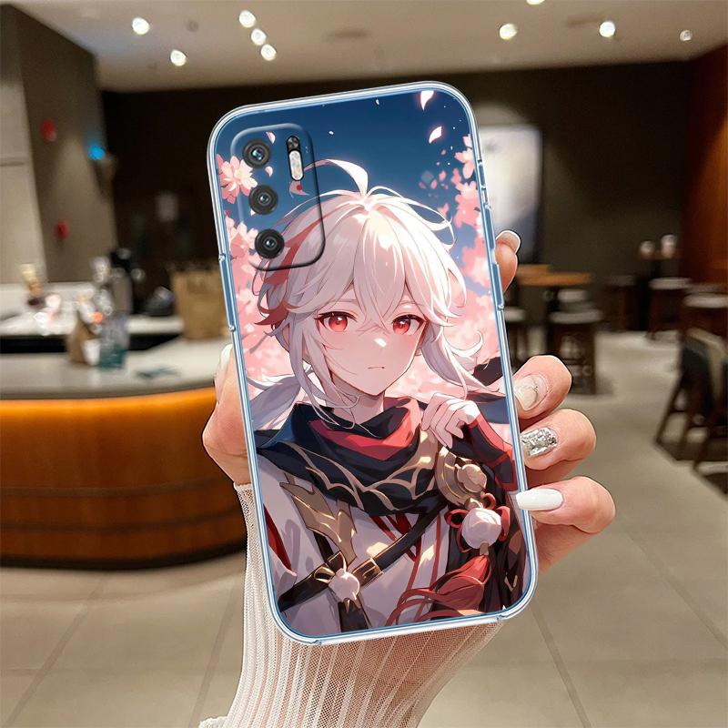 RE33 Genshin Impact Transparent Phone Case for Motorola Moto Edge 20 30 40 50 S30 Fusion Ultra Pro Neo Lite + G200 G23