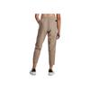 Under Armour Unstoppable Logo Print Pocket Elastic Waist Nine-Point Casual Pants Women bottoms Sahara-Brown 1376922-236