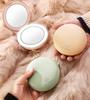 Portable USB-Charging LED Makeup Mirror: Double-Sided Folding Hand Warmer with Light & Magnification