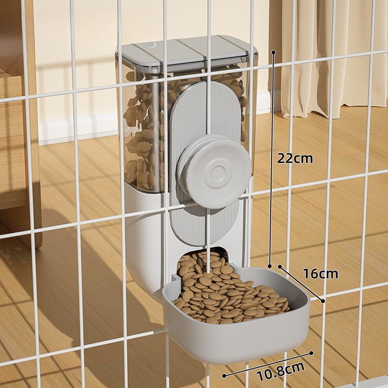 2026 New Hanging Pet Water Bottle Automatic Cat Dog Feeder Cup Clip On Cage Water Dispenser for Small Animals MIT