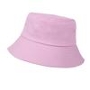 Solid color classic wide-brimmed bucket hat men's sunshade sunscreen windproof basin hat versatile ins face hat