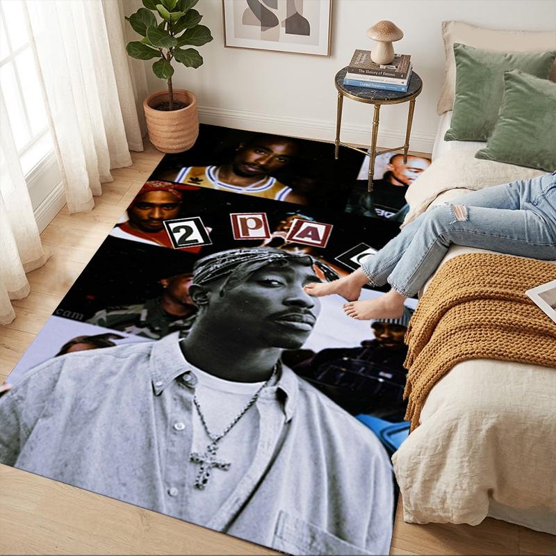 Rap Legends Living Room Non-Slip Area Rug Soft Carpet for Bedroom Game Playroom Sofa Office Home Decor Doormat Christmas Gift C9211209